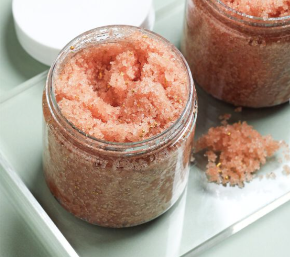 Rose Gold Himalayan Salt Scrub